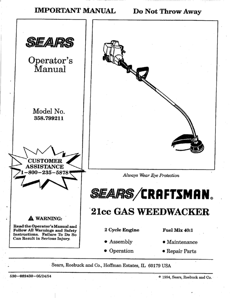 Craftsman 358.799211 Operator's manual