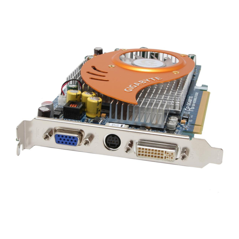 Gigabyte GV-RX80L512DE manual Gigabyte GV-RX80L512DE manual