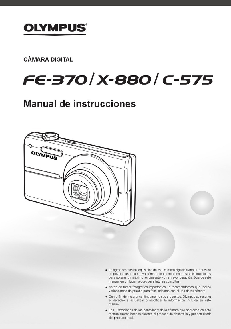 Olympus FE 370 - Digital Camera - Compact Setup guide