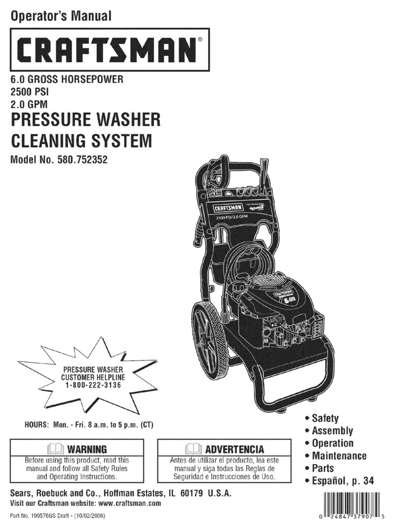 Craftsman 580/752352 User manual