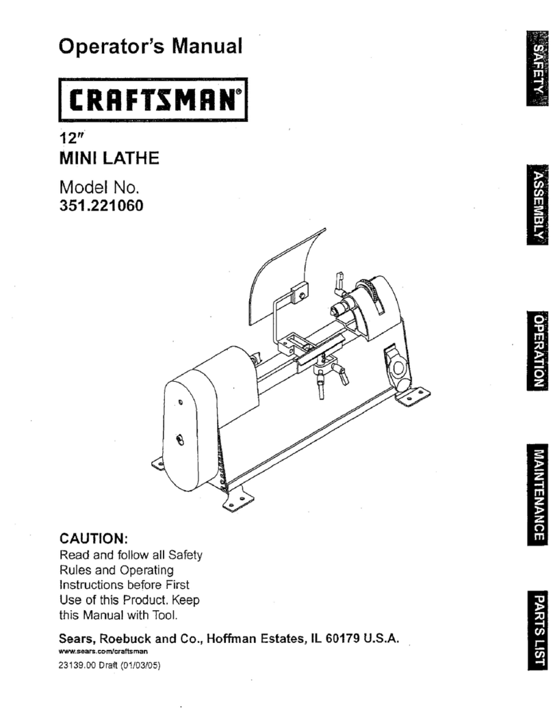Craftsman 351.221060 User manual