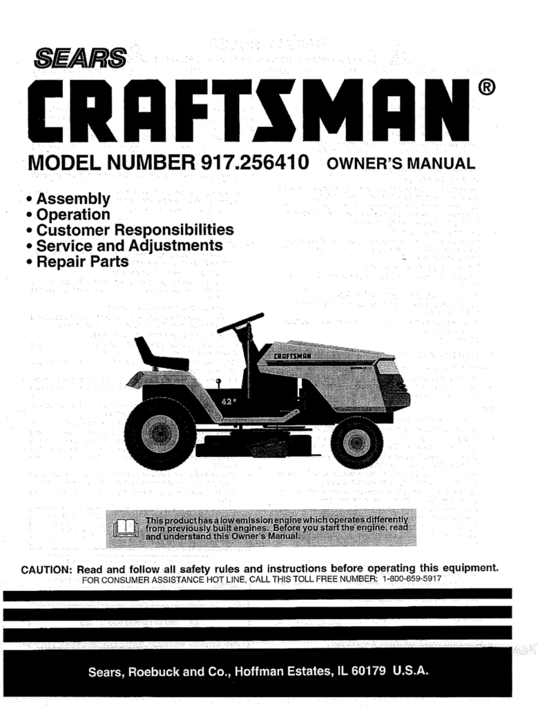 Craftsman 917.256410 owner's manual