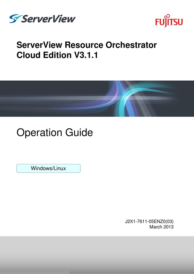 Fujitsu ServerView Resource Orchestrator Cloud Edition V3.1.1... Operation guide Fujitsu ServerView Resource Orchestrator Cloud Edition V3.1.1... Operation guide