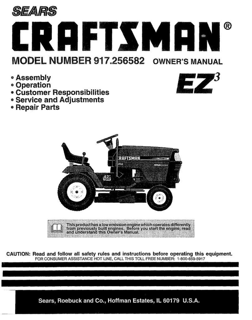Craftsman 917.256582 User manual