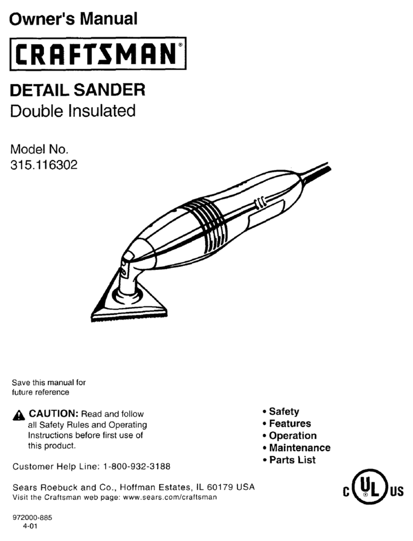 Craftsman 315.116302 User manual