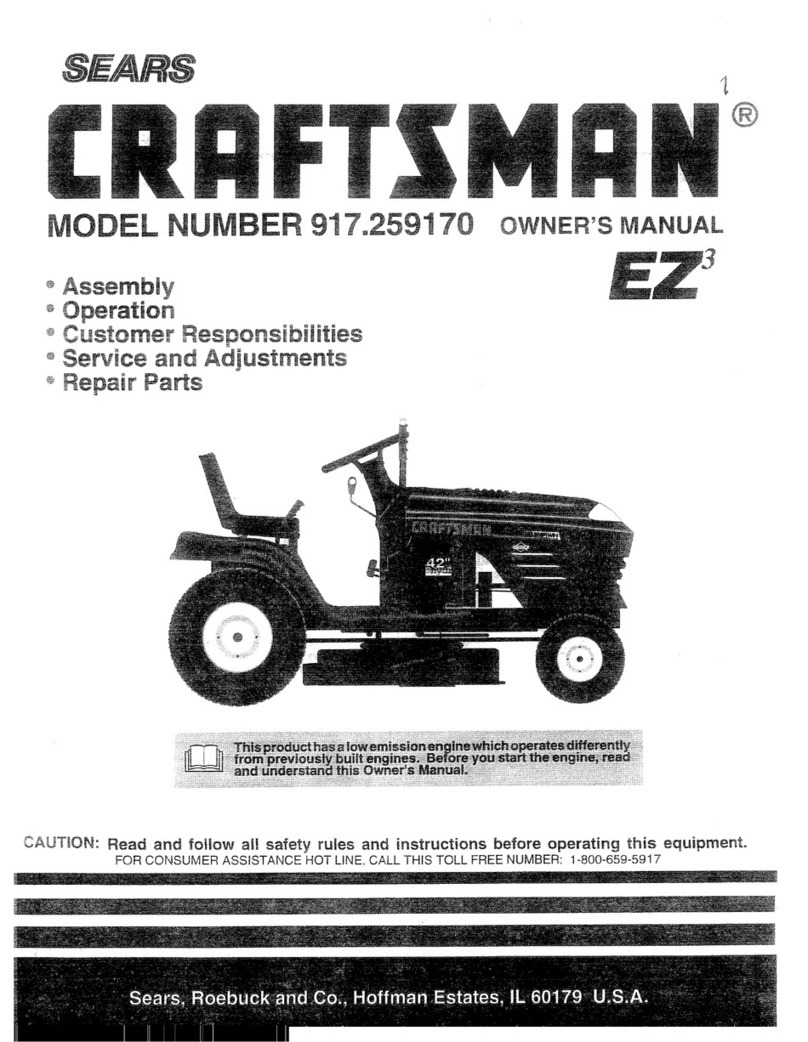 Craftsman 917.259170 owner's manual