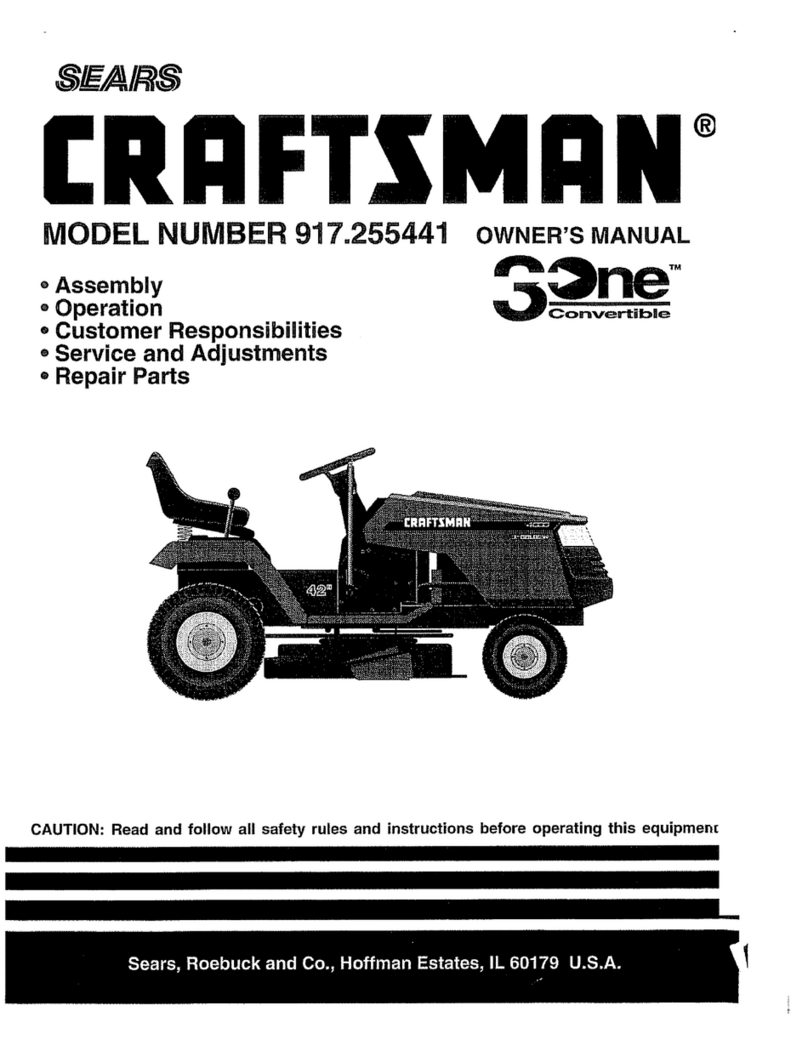 Craftsman 917.255441 owner's manual
