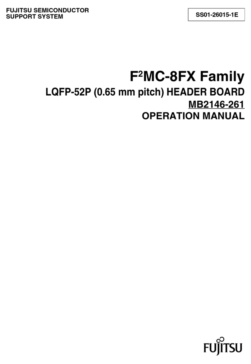Fujitsu F2 MC-8FX Family Operation manual