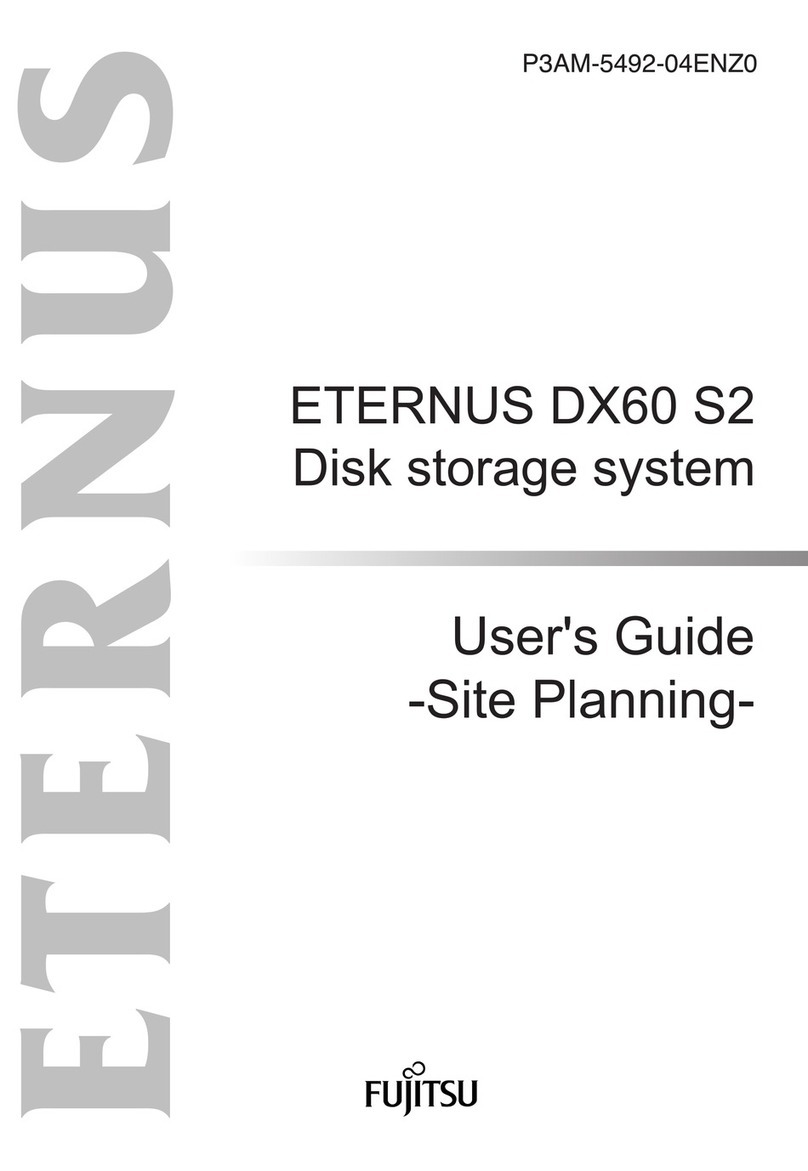 Fujitsu ETERNUS DX60 S2 User manual