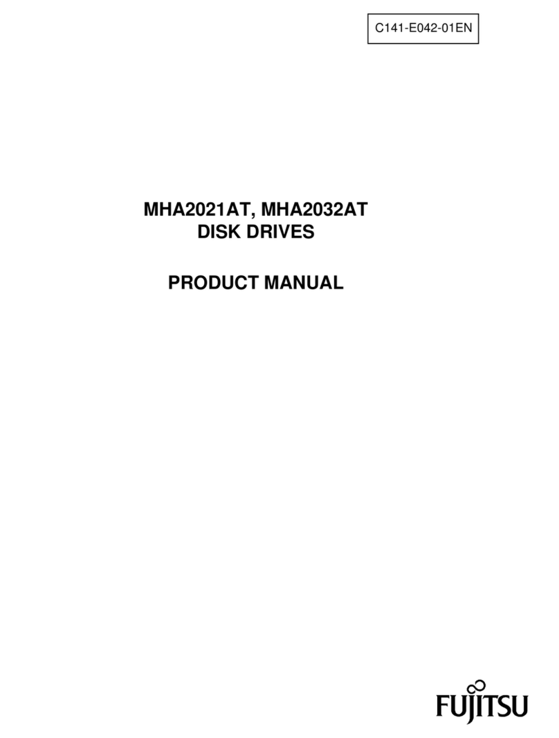 Fujitsu MHA2021AT User manual