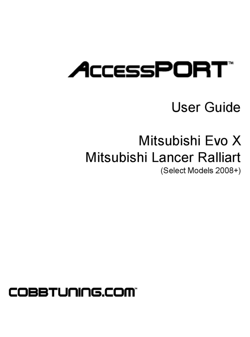 COBB Tuning AccessPORT user guide