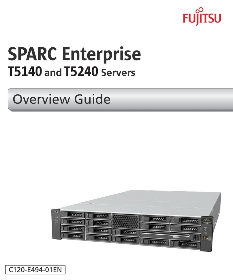 Fujitsu SPARC Enterprise T5140 Overview guide