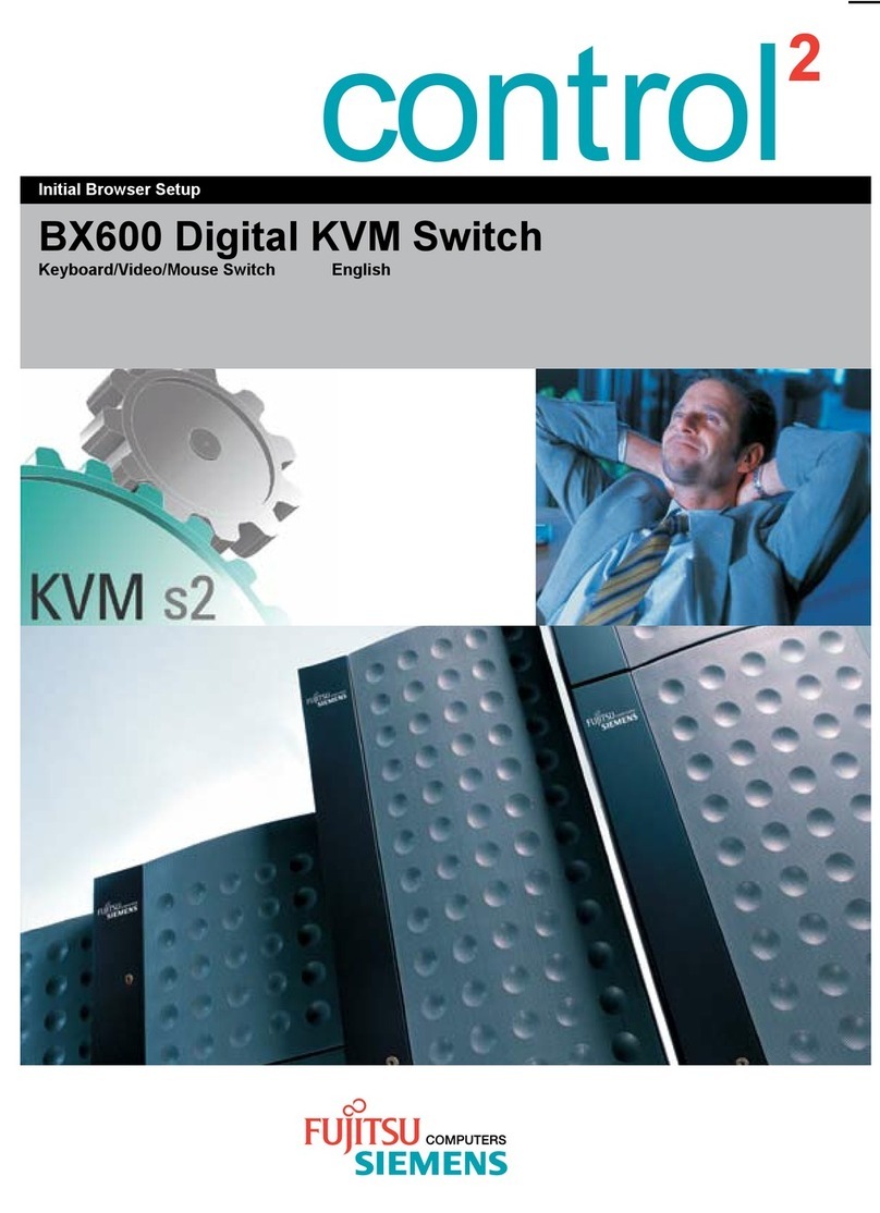 Fujitsu Siemens Computers PRIMERGY BX600 Initial browser setup