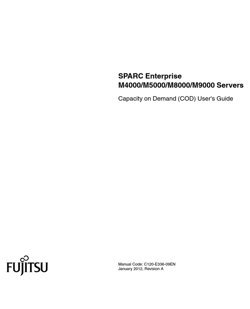 Fujitsu SPARC Enterprise M4000 Specification sheet