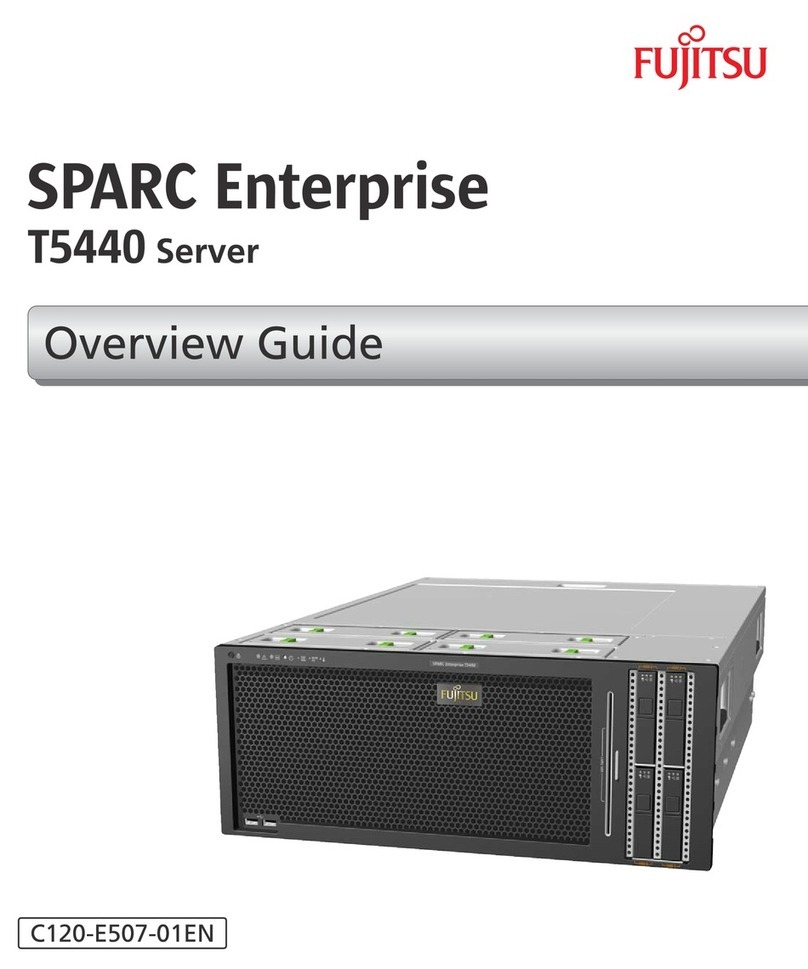 Fujitsu SPARC Enterprise T5440 Server Installation guide