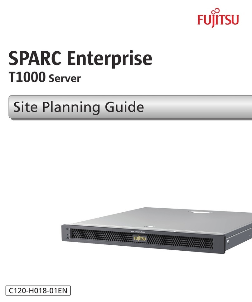Fujitsu SPARC ENTERPRISE T1000 Technical manual