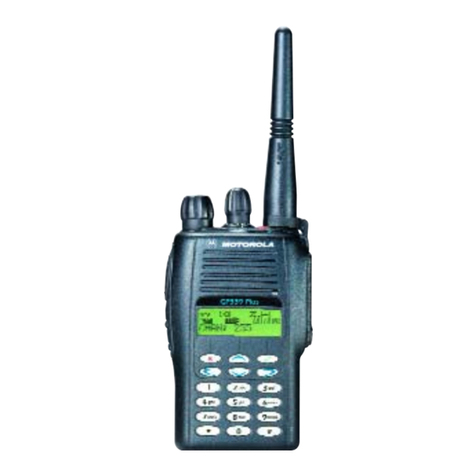 Motorola GP329 PLUS User manual