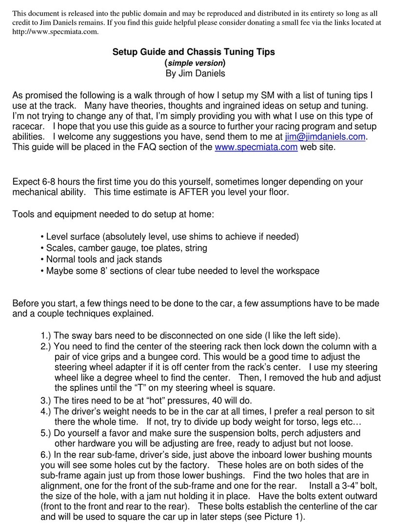Mazda Chassis Tuning User manual