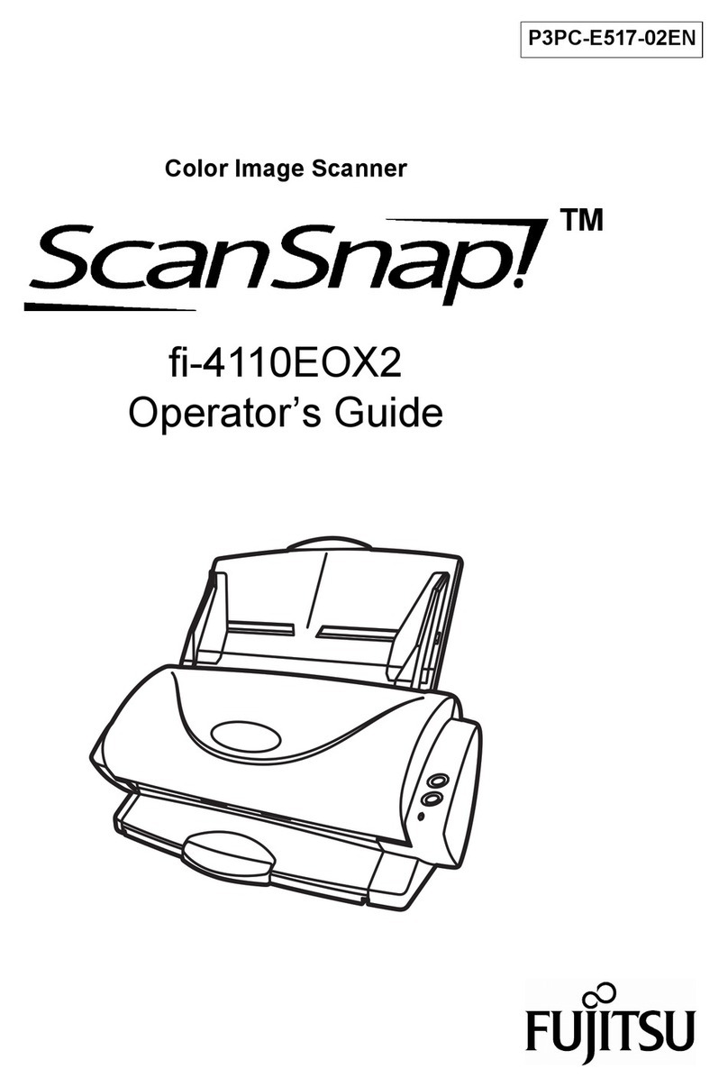 Fujitsu ScanSnap FI-4110EOX2 Operator's guide