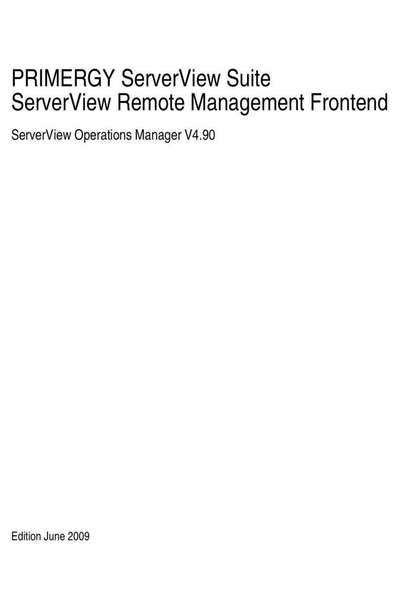 Fujitsu PRIMERGY ServerView Suite manual