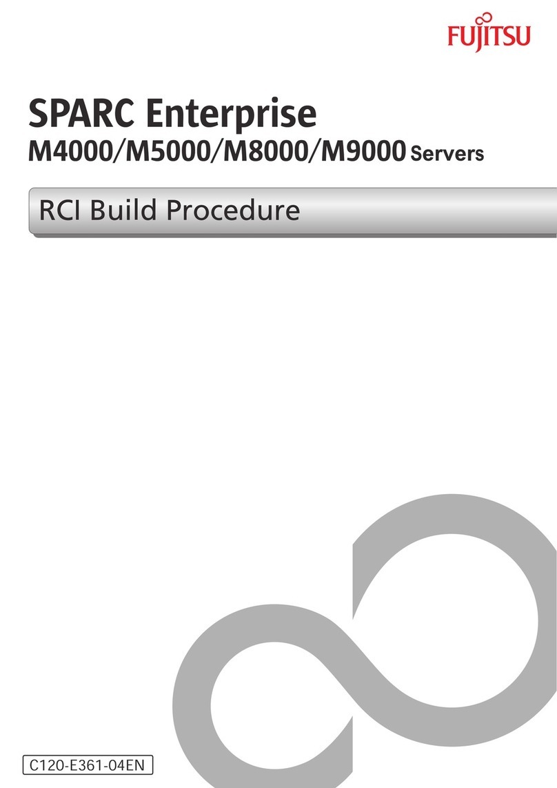 Fujitsu SPARC Enterprise M4000 Manual