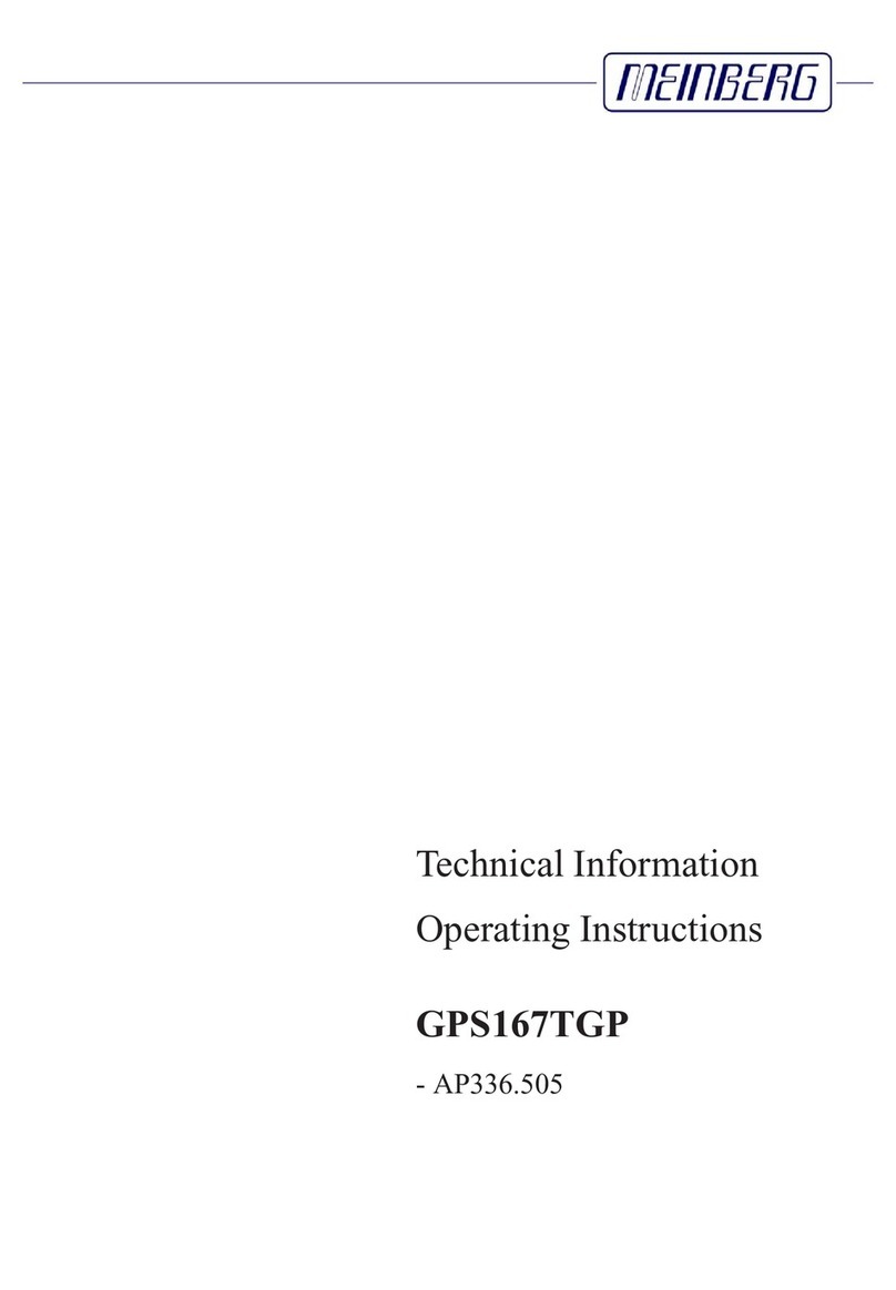 Meinberg GPS167TGP User manual