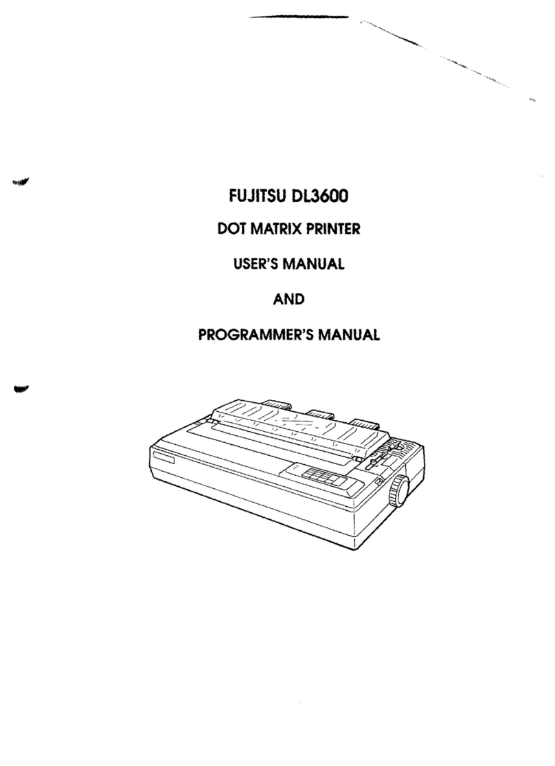 Fujitsu DL3600 User manual