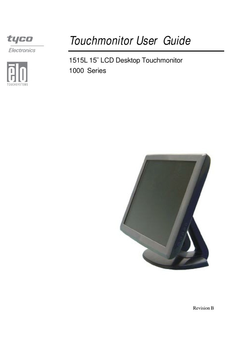 Elo TouchSystems ET1515L Series user guide