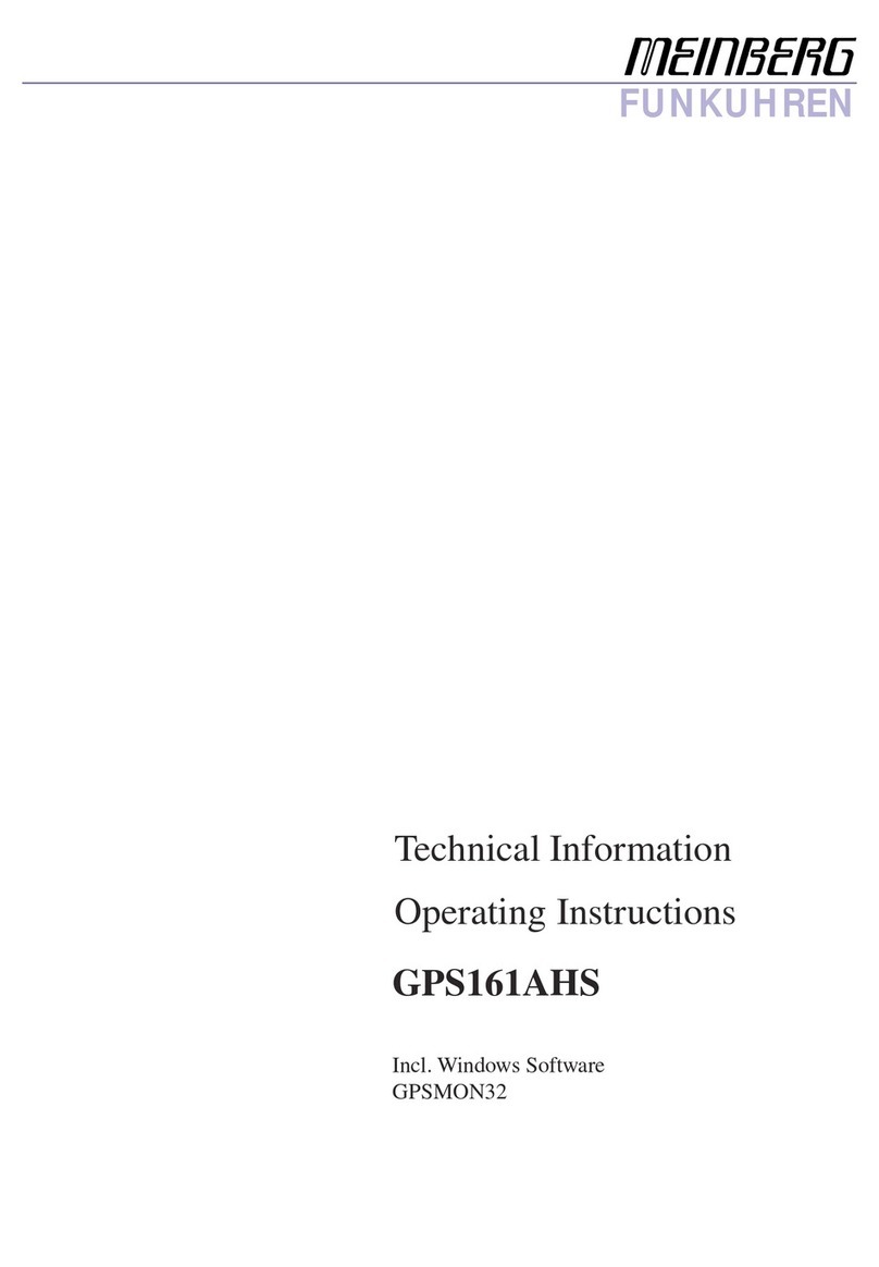 Meinberg GPS161AHS operating instructions