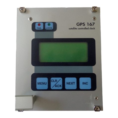 Meinberg GPS167 operating instructions