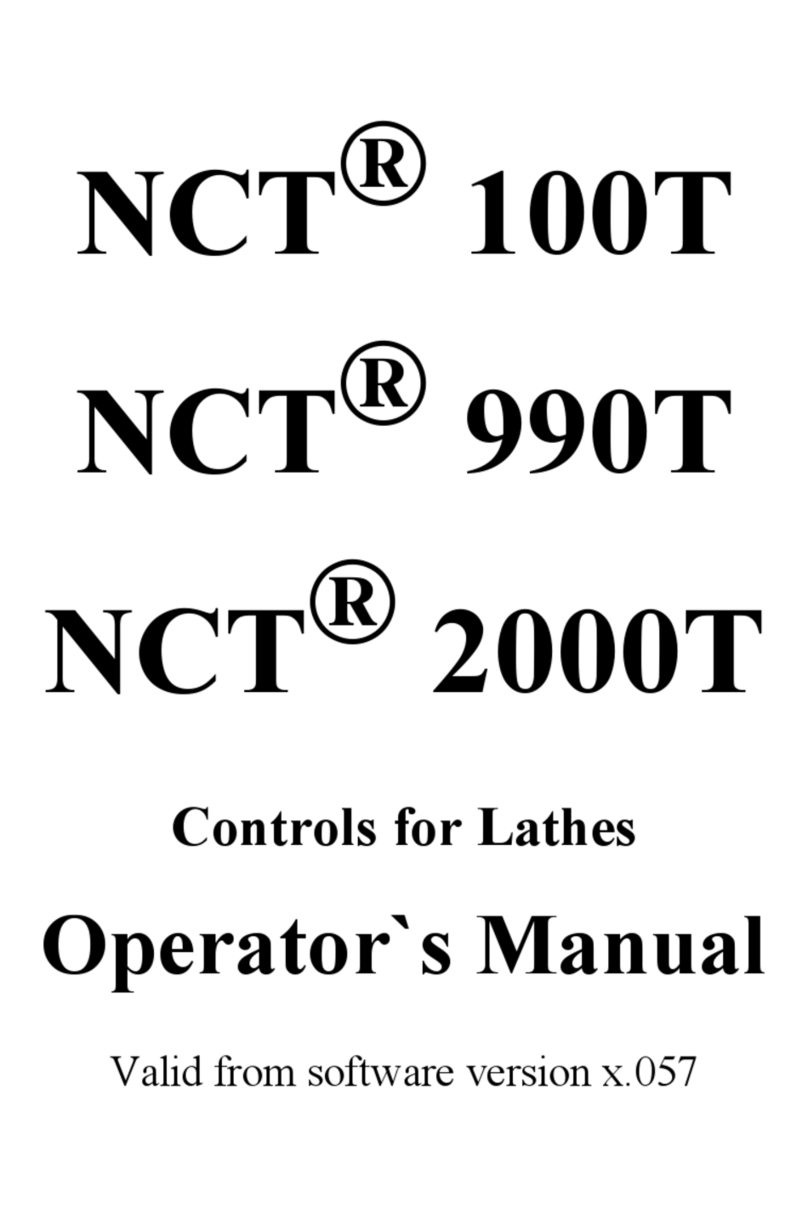 NCT Group 100T Operator's manual