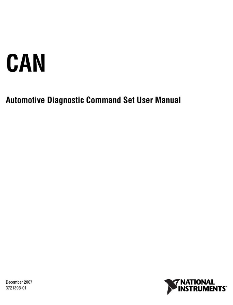 National Instruments CAN user manual