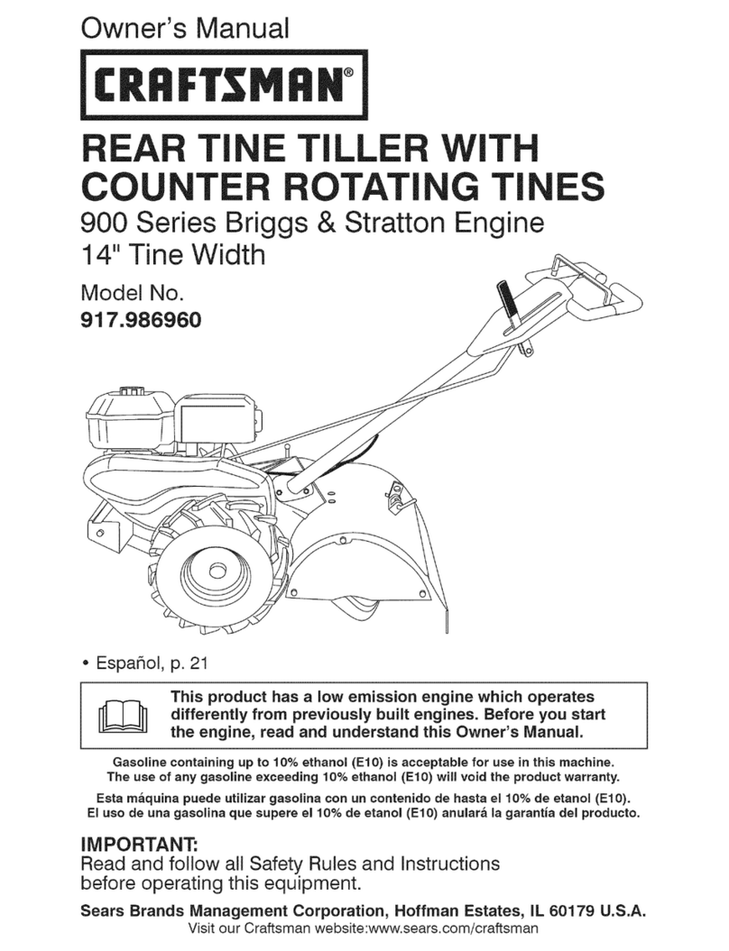Craftsman 900 Series User manual