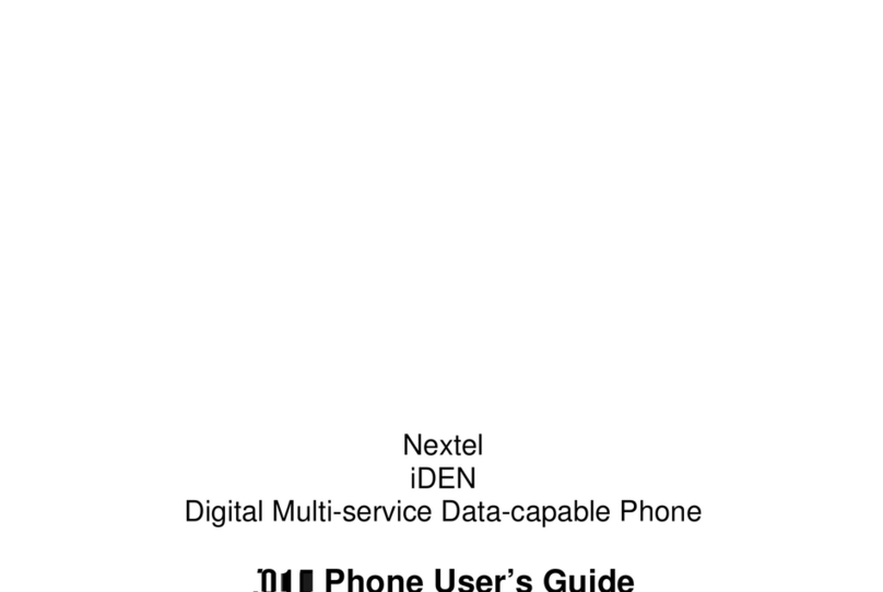 Motorola I315 - SOUTHERNLINC User manual