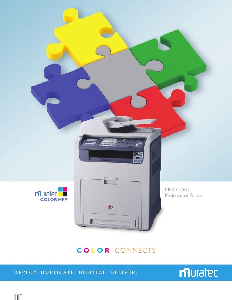 Muratec MFX-C2500 User manual