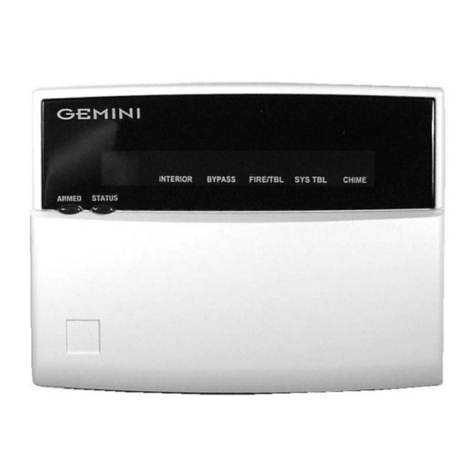 NAPCO Gemini GEM-DXRP3 User manual NAPCO Gemini GEM-DXRP3 User manual