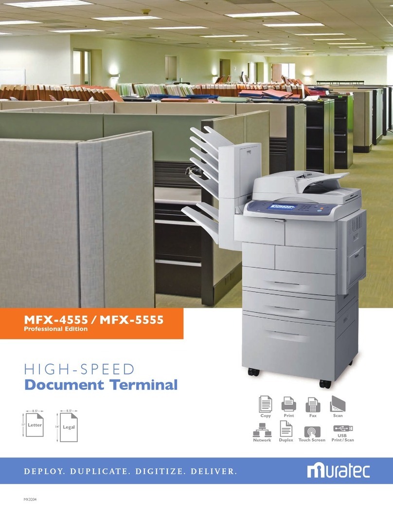 Muratec MFX-4555 User manual