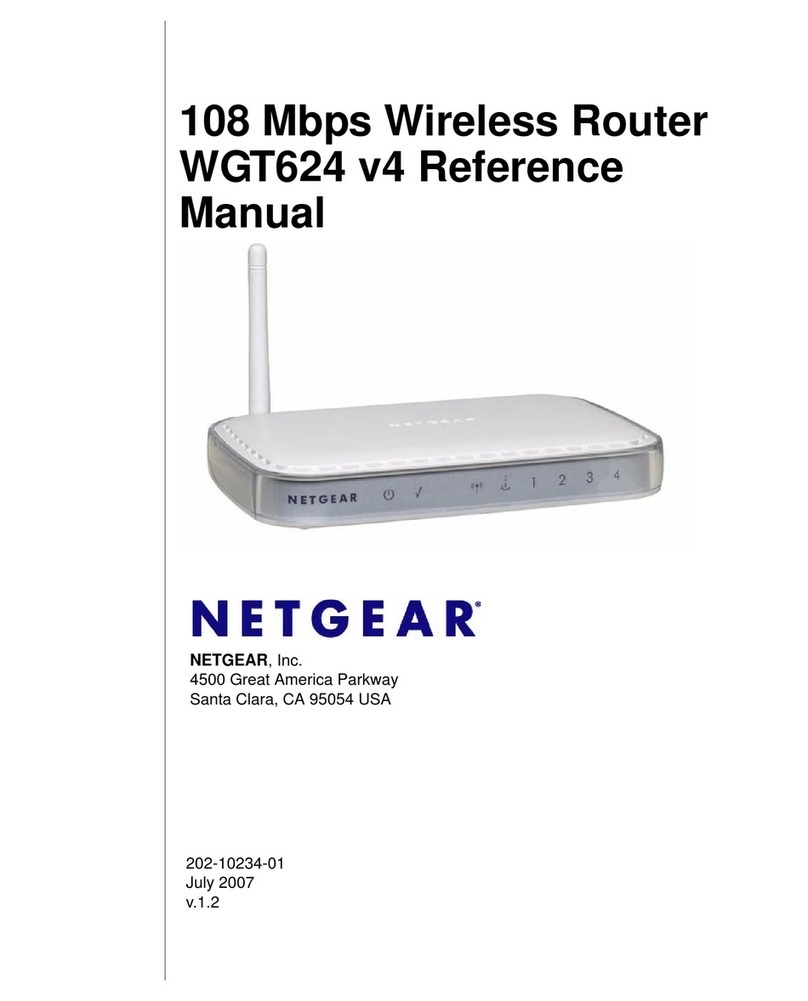 NETGEAR Super-G WGT624 User manual