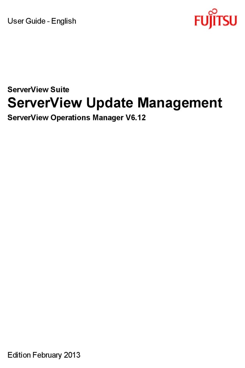 Fujitsu ServerView Operations Manager V6.12 User manual Fujitsu ServerView Operations Manager V6.12 User manual