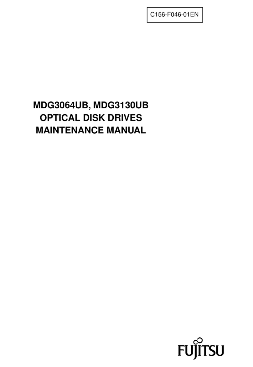 Fujitsu MDG3064UB User manual