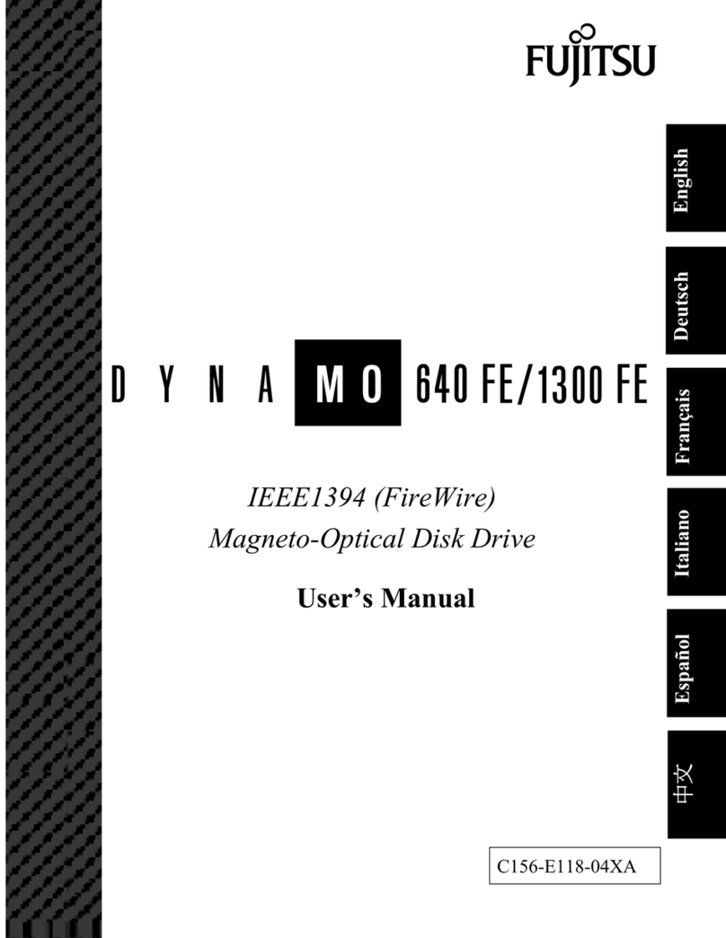 Fujitsu DynaMO 640FE User manual