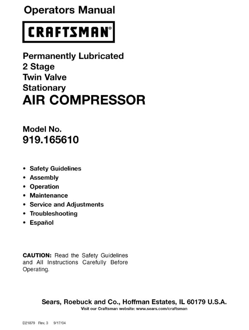 Craftsman 919.165610 Operators User manual