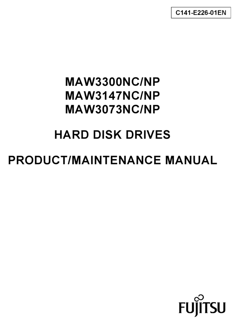 Fujitsu MAW3073NC/NP Product/ Product/maintenance manual