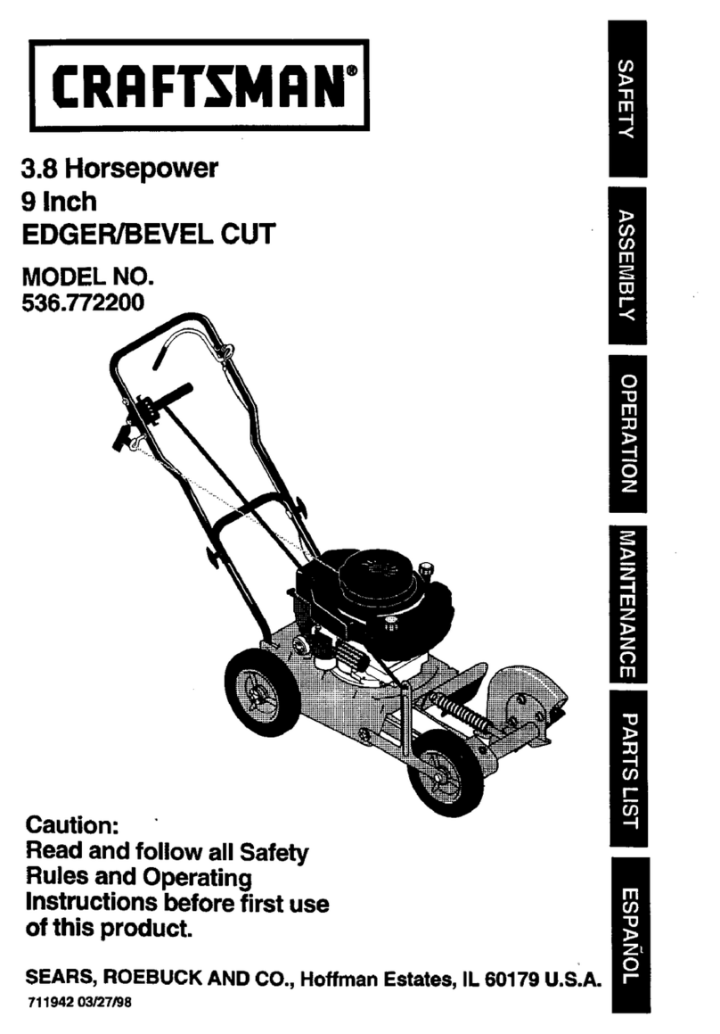 Craftsman 536.772200 owner's manual