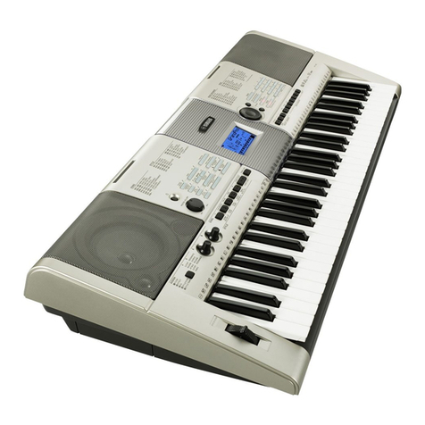 Yamaha YPT-420 User manual