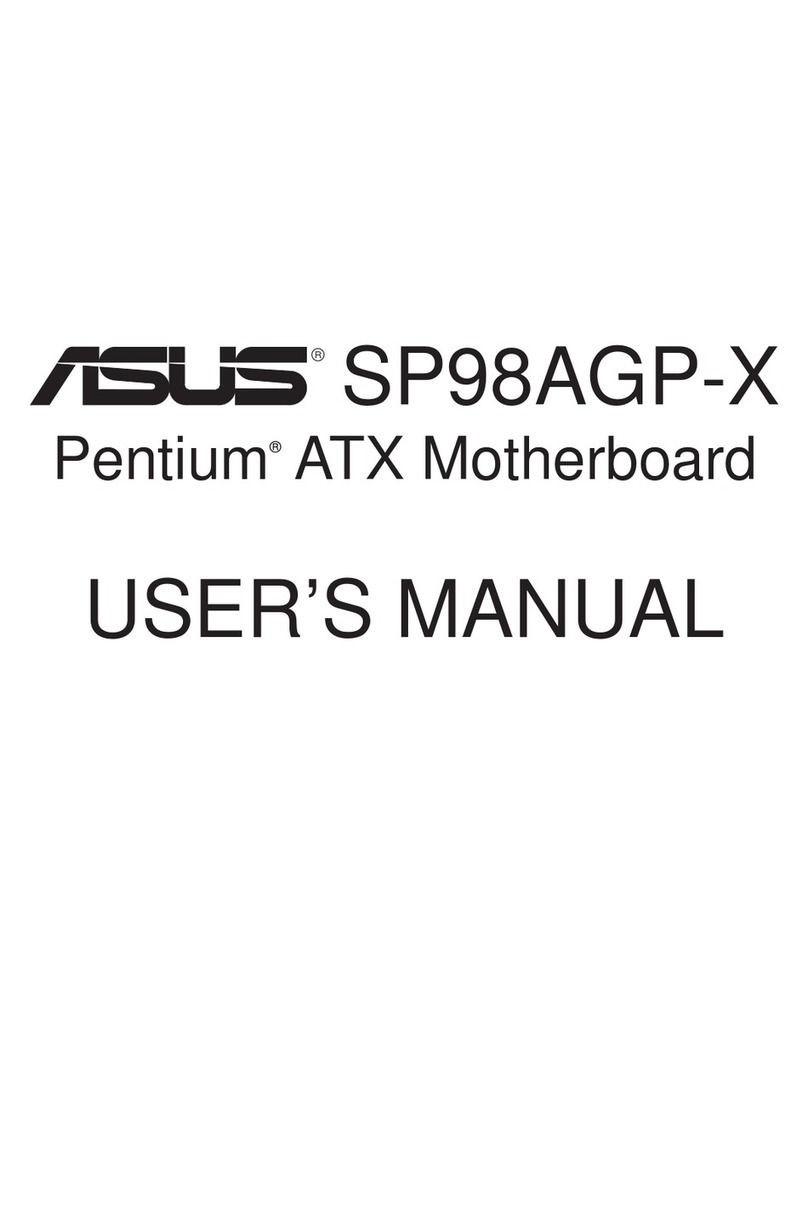 Asus SP98AGP-X User manual