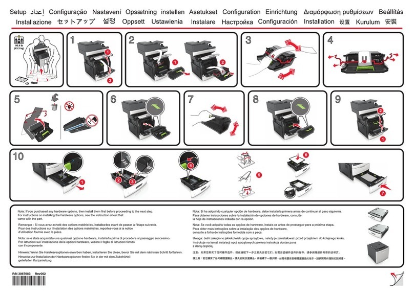 Lexmark MX710 Series Manual