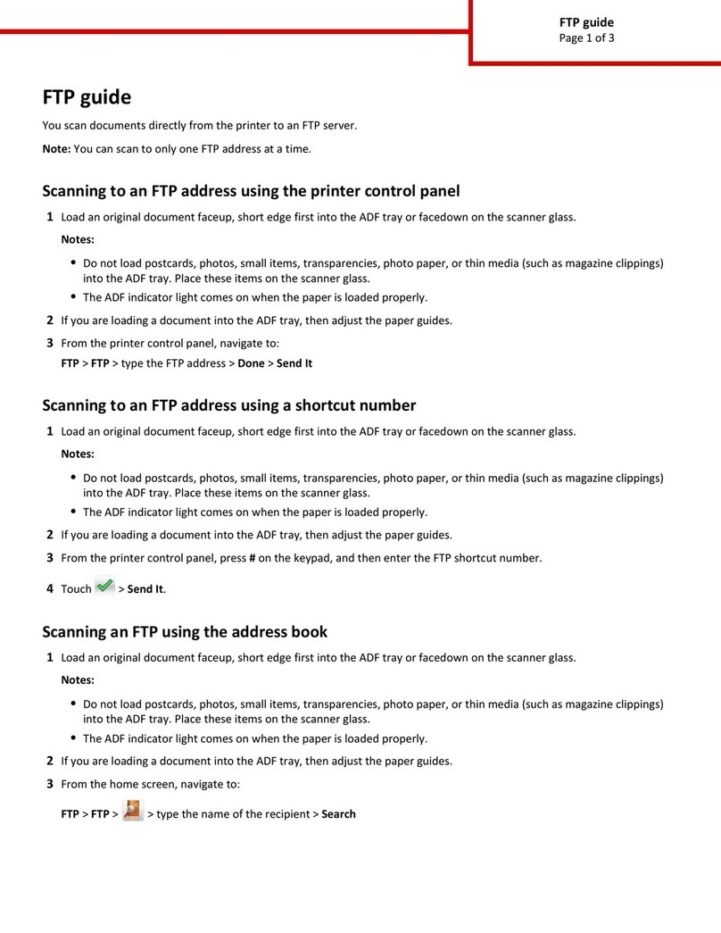 Lexmark MX710 Series User manual