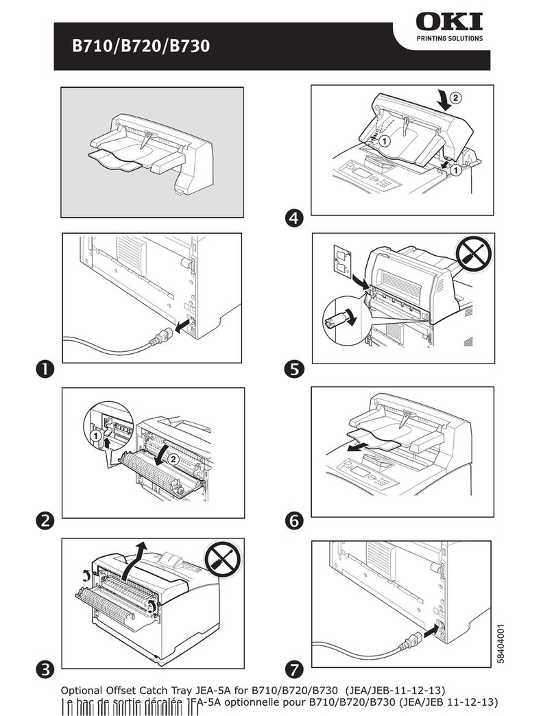 Oki B710n User manual