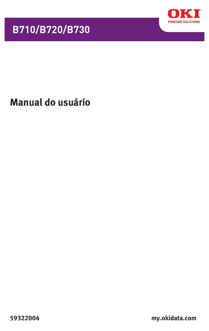 Oki B710n User manual